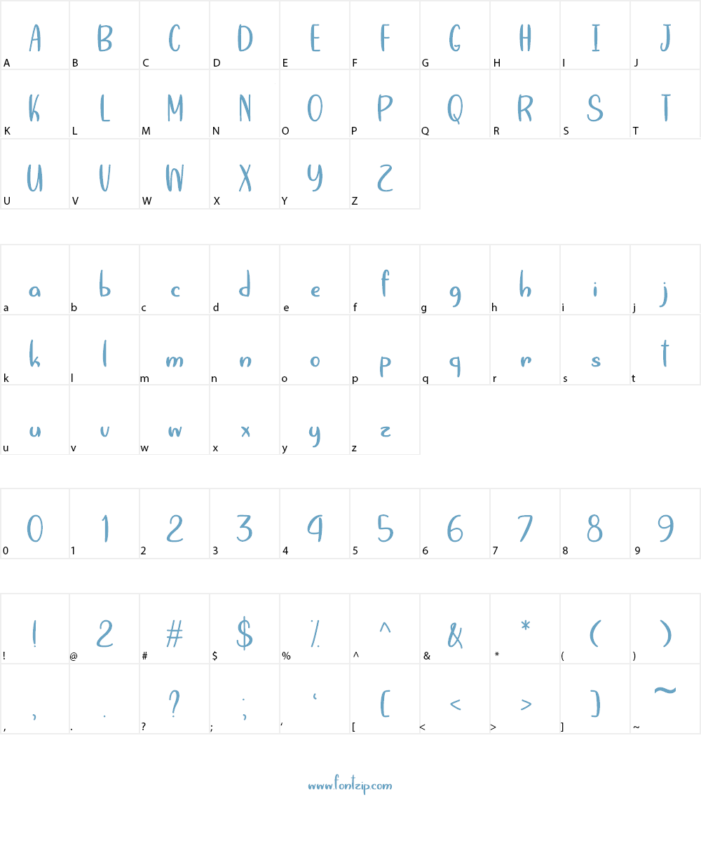 Summers Victory Over Spring Font Character